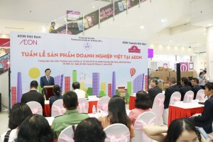 ITPC - Khai mạc Tuần lễ triển lãm sản phẩm doanh nghiệp Việt tại hệ thống siêu thị AEON năm 2020